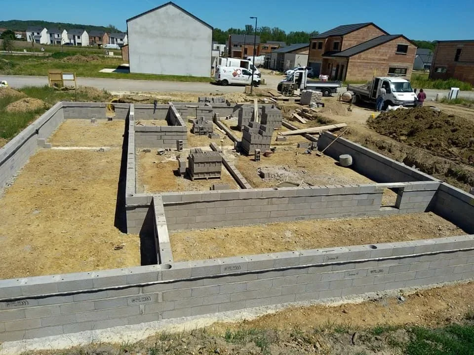 Terrassement chantier - Préparation construction Grand-Est
