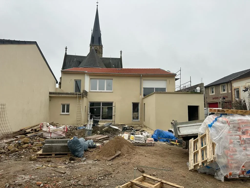 Terrasse béton - Aménagement extérieur Construction Basbunar