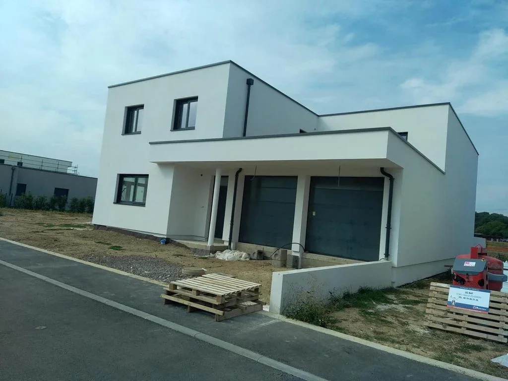 Chantier gros œuvre - Construction maison individuelle Bouzonville